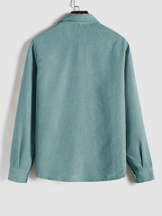 Alban | Relaxed Long Sleeve Button Up Shirt
