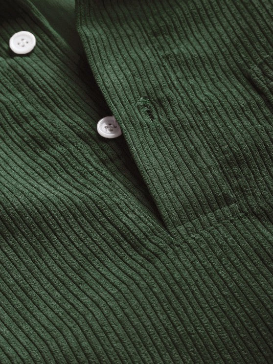 Alban | Relaxed Long Sleeve Button Up Shirt