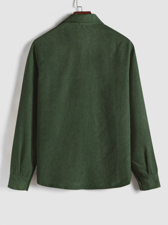 Alban | Relaxed Long Sleeve Button Up Shirt