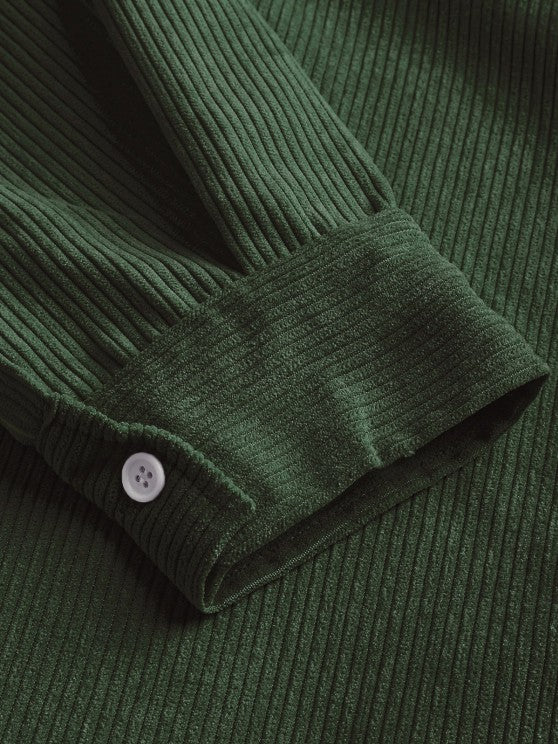 Alban | Relaxed Long Sleeve Button Up Shirt