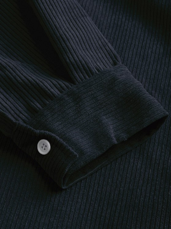 Alban | Relaxed Long Sleeve Button Up Shirt