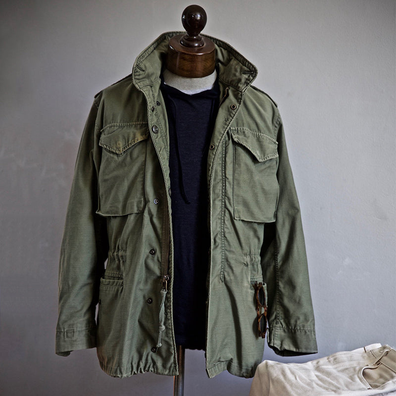 Men's vintage military field jacket