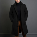 Men's classic fit wool overcoat
