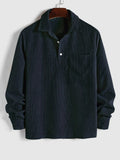 Alban | Relaxed Long Sleeve Button Up Shirt