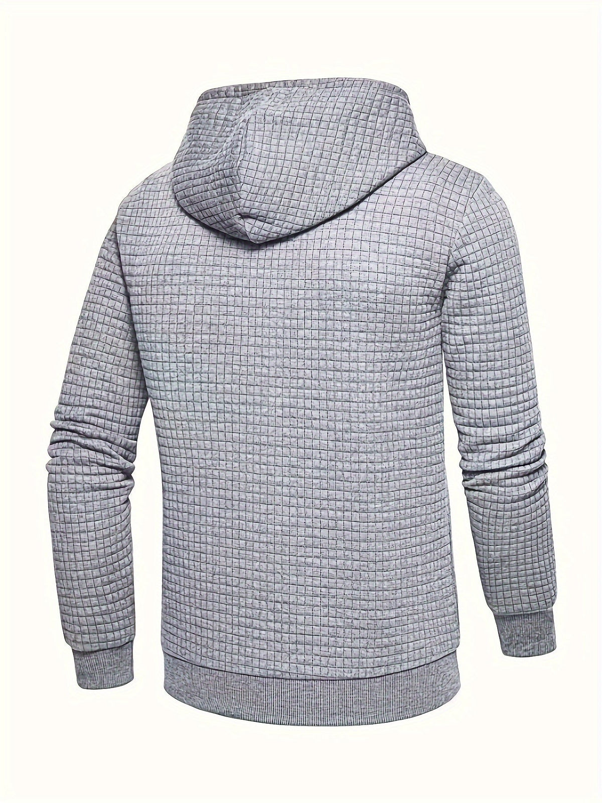 Trevor | Waffle Textured Hooded Pullover