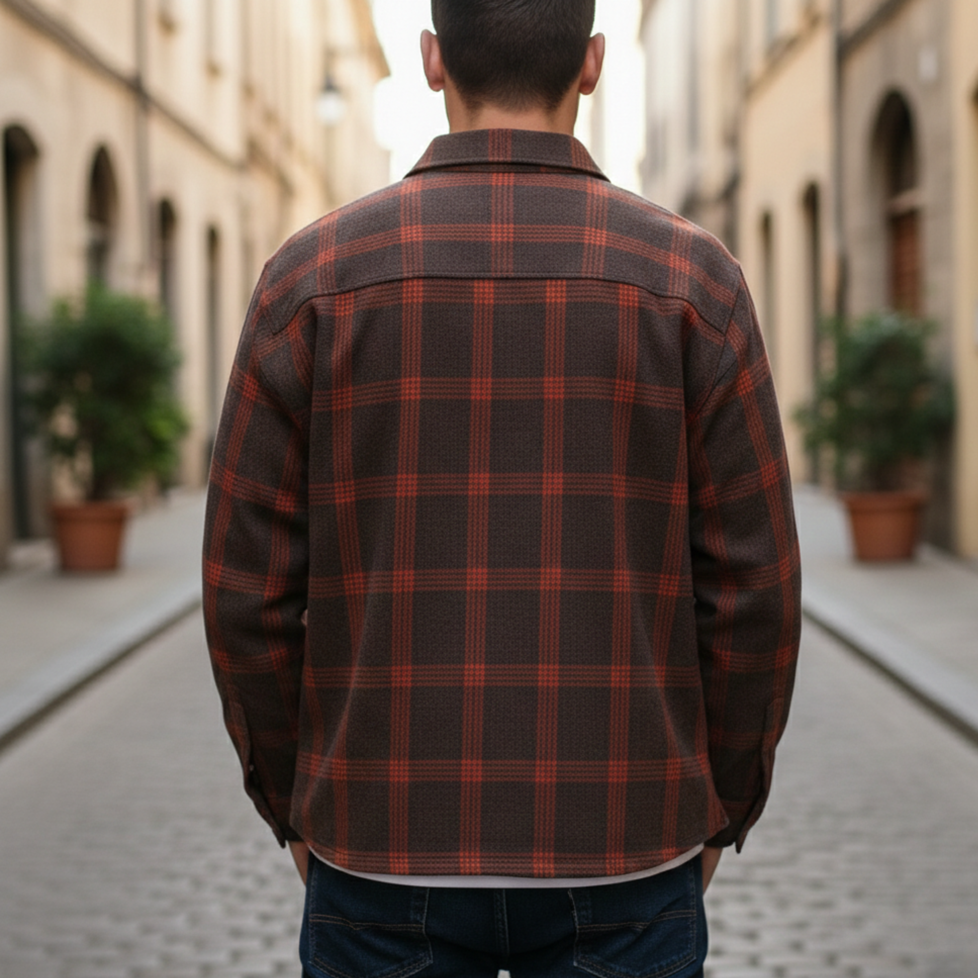 Barrett | Checked Flannel Long Sleeve Shirt