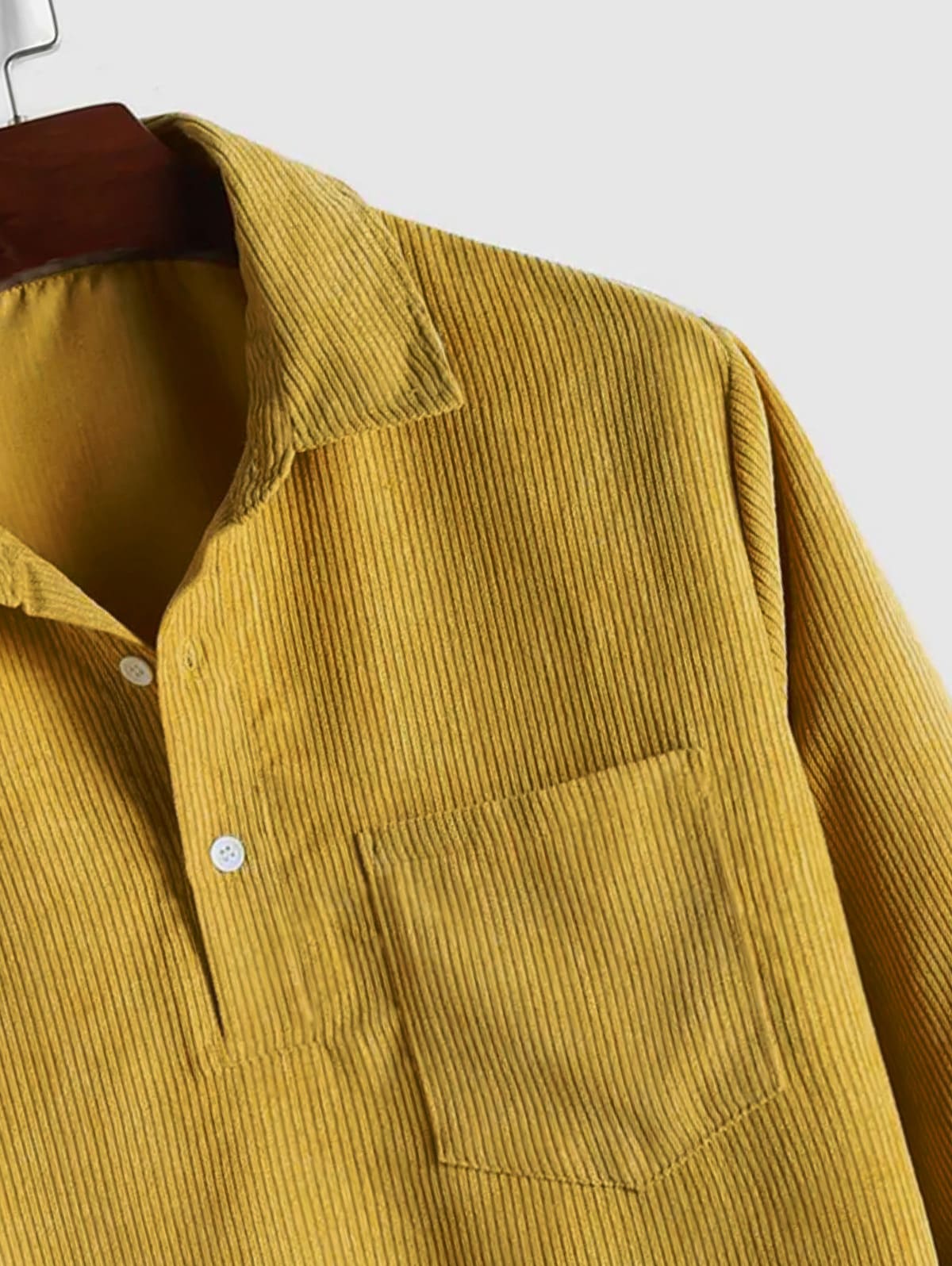 Alban | Relaxed Long Sleeve Button Up Shirt