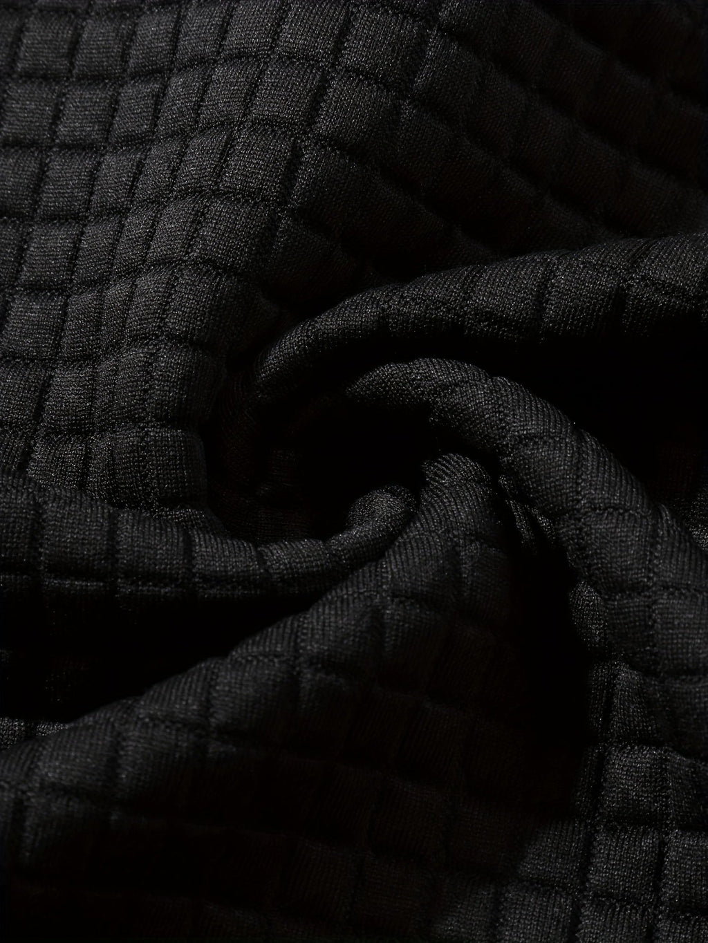 Men's colour block textured hoodie, view 6