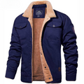 Men's fleece cargo jacket