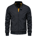 Men's lightweight zip up transitional jacket
