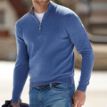 Men's premium half zip jumper