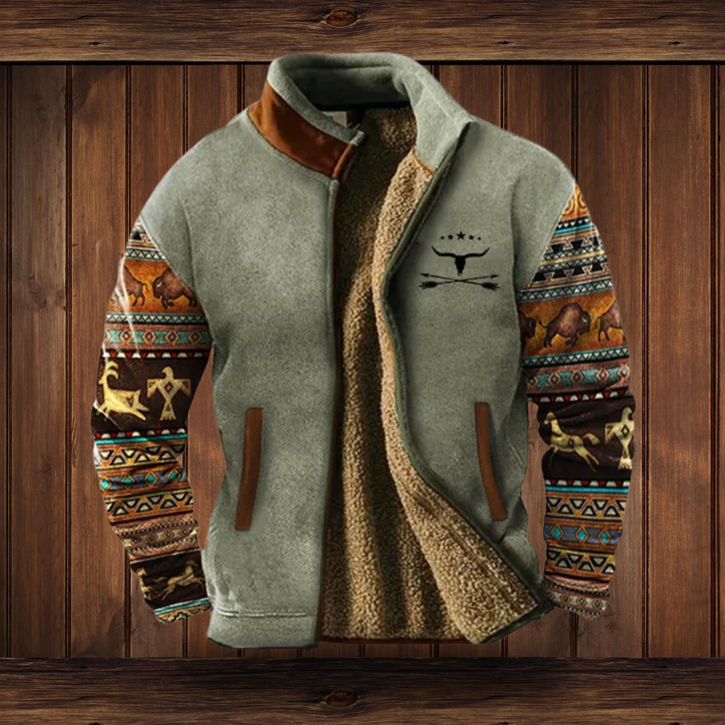 Albie | Colour Block Hooded Fleece Gilet