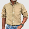 Men's smart casual long sleeve shirt