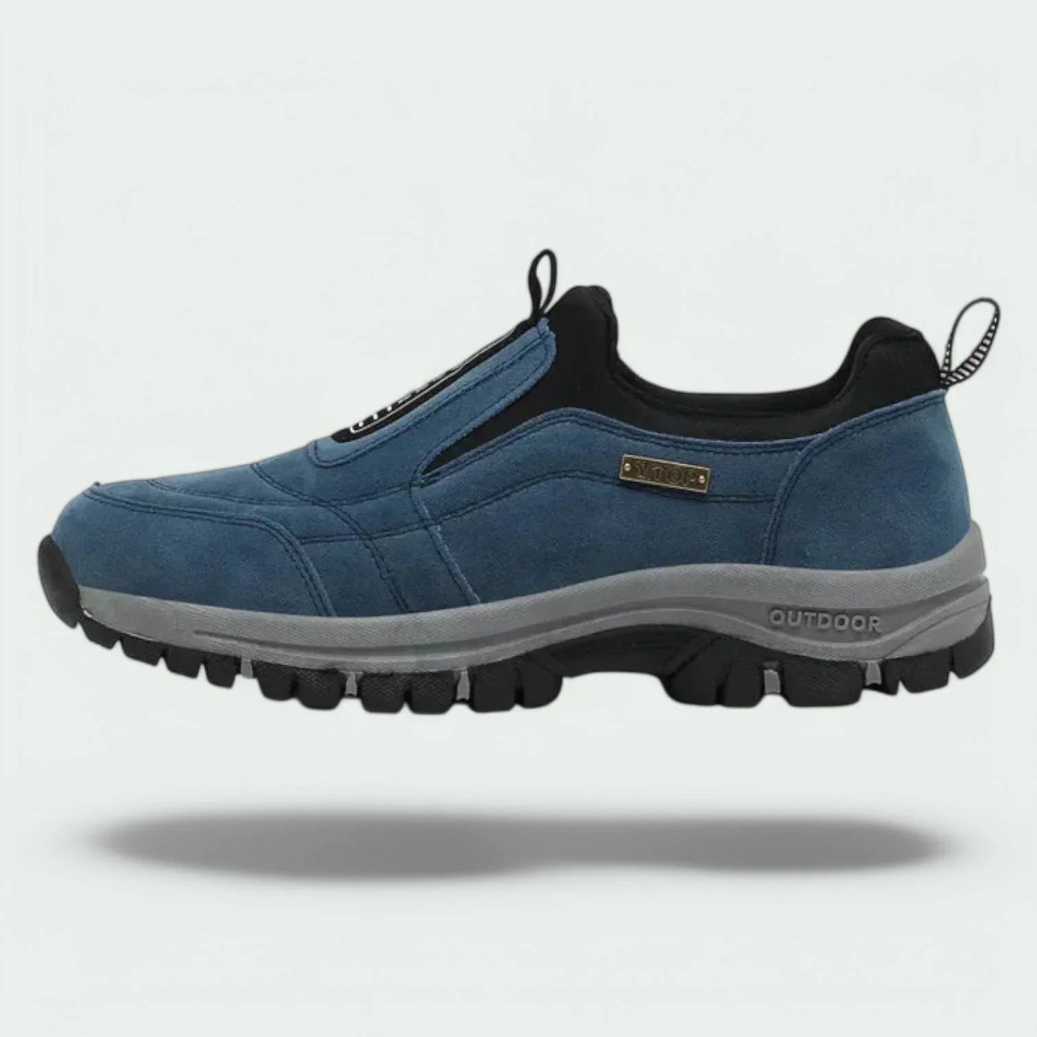 Men's cushioned supportive walking shoes, detail