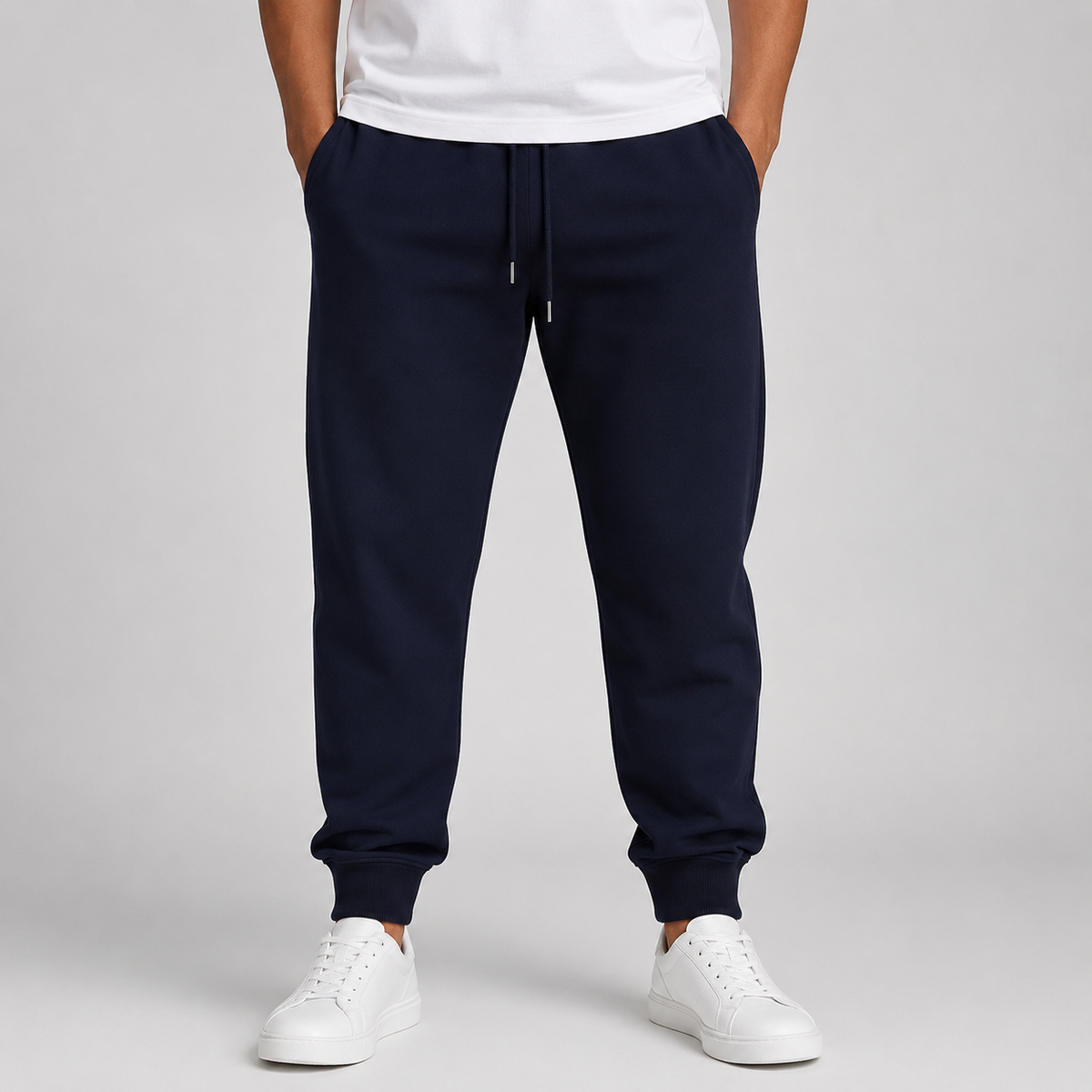 Men's regular fit stretch joggers, view 5