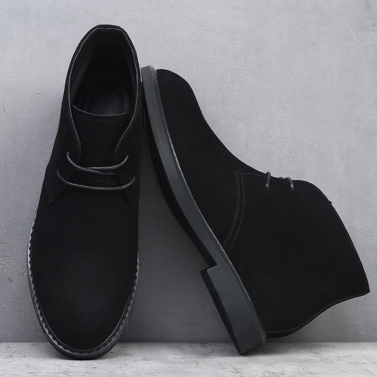 Oscar | Suede Wedge Sole Desert Boots