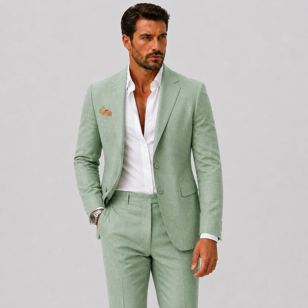 Men's breathable two piece suit, view 5