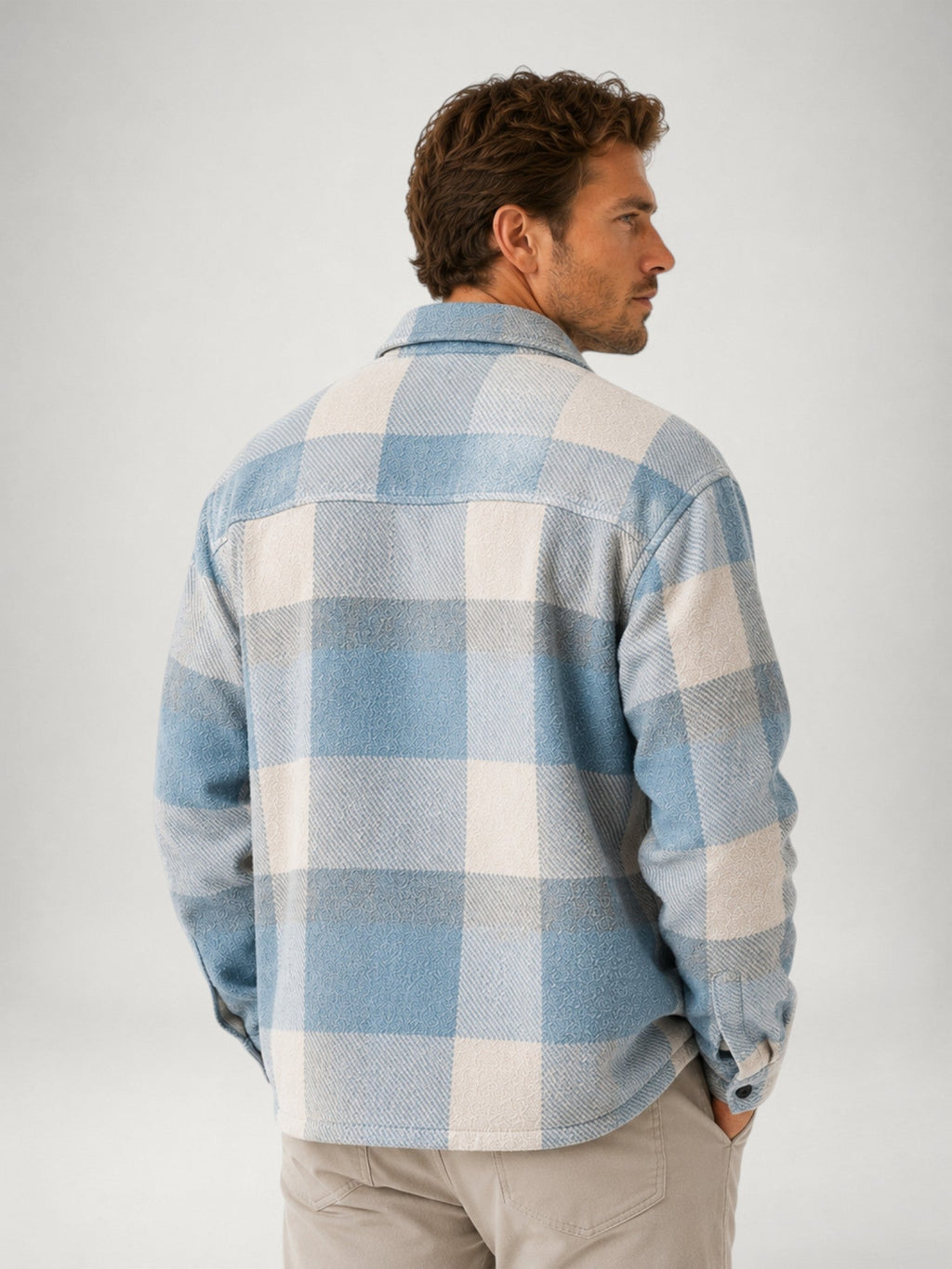 Dalton | Brushed Plaid Flannel Overshirt