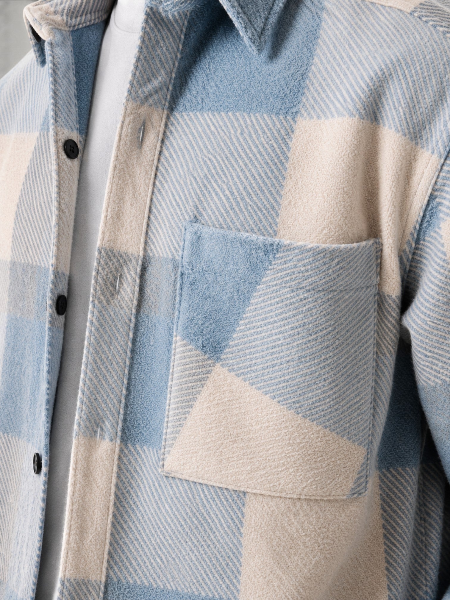 Dalton | Brushed Plaid Flannel Overshirt