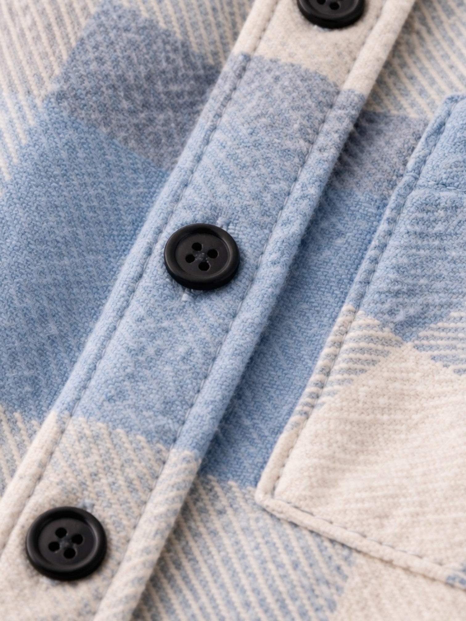 Dalton | Brushed Plaid Flannel Overshirt