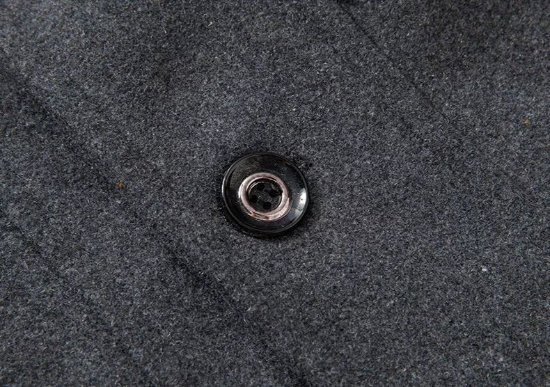 Men's two piece lined winter coat, view 11