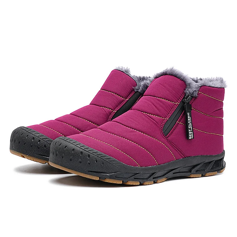 Men's waterproof insulated snow boots, view 10