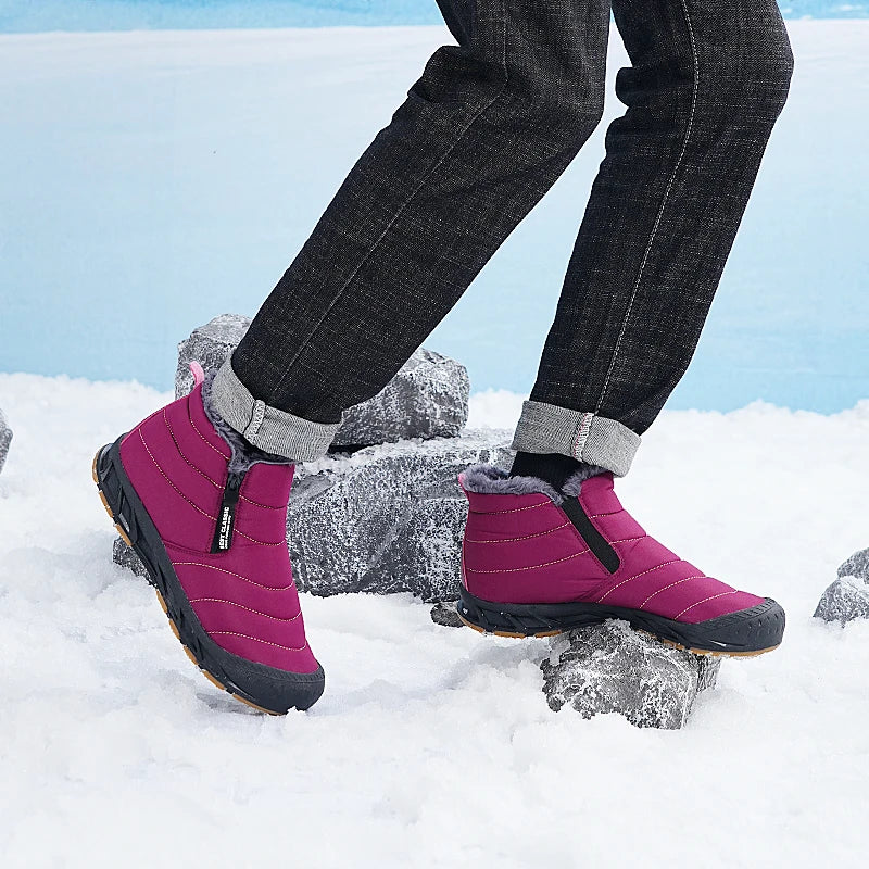 Men's waterproof insulated snow boots, view 26