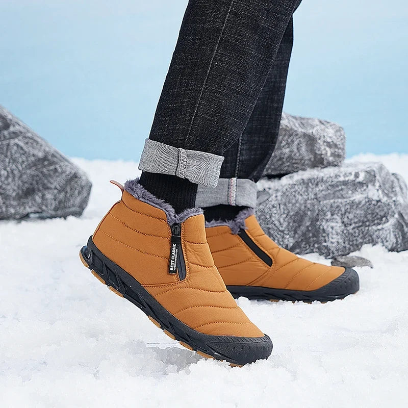 Men's waterproof insulated snow boots, view 16