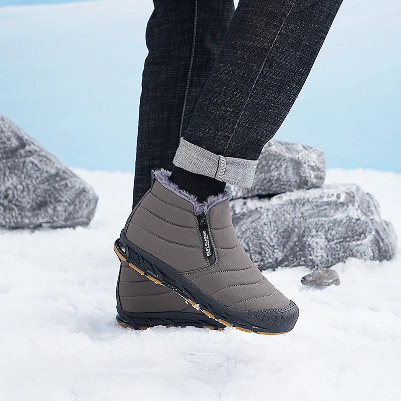 Men's waterproof insulated snow boots, view 22
