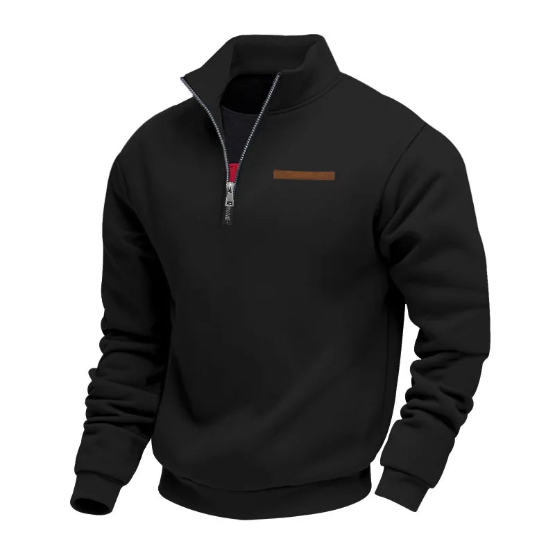 Men's brushed fleece crew sweatshirt, view 7