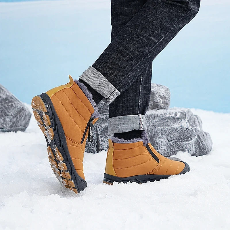 Men's waterproof insulated snow boots, view 17