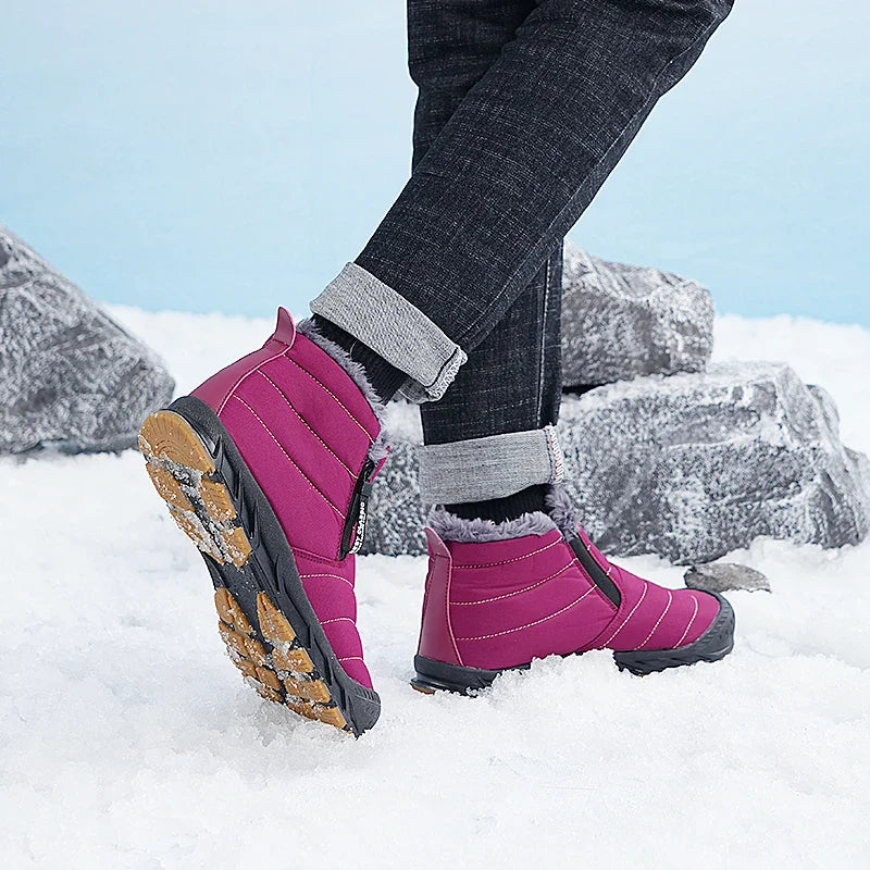 Men's waterproof insulated snow boots, view 24