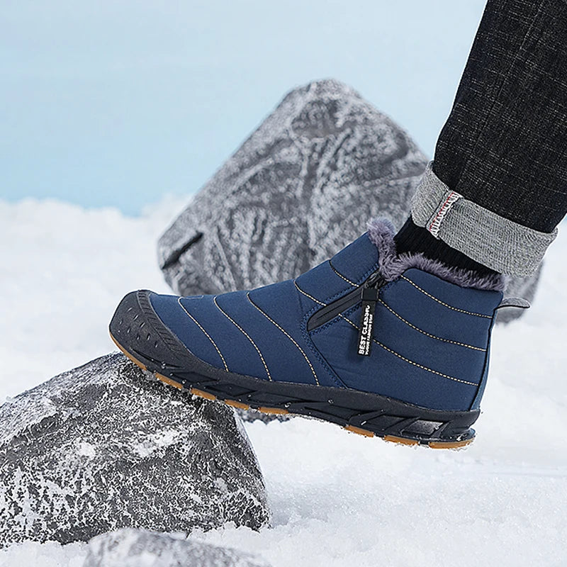 Men's waterproof insulated snow boots, view 13
