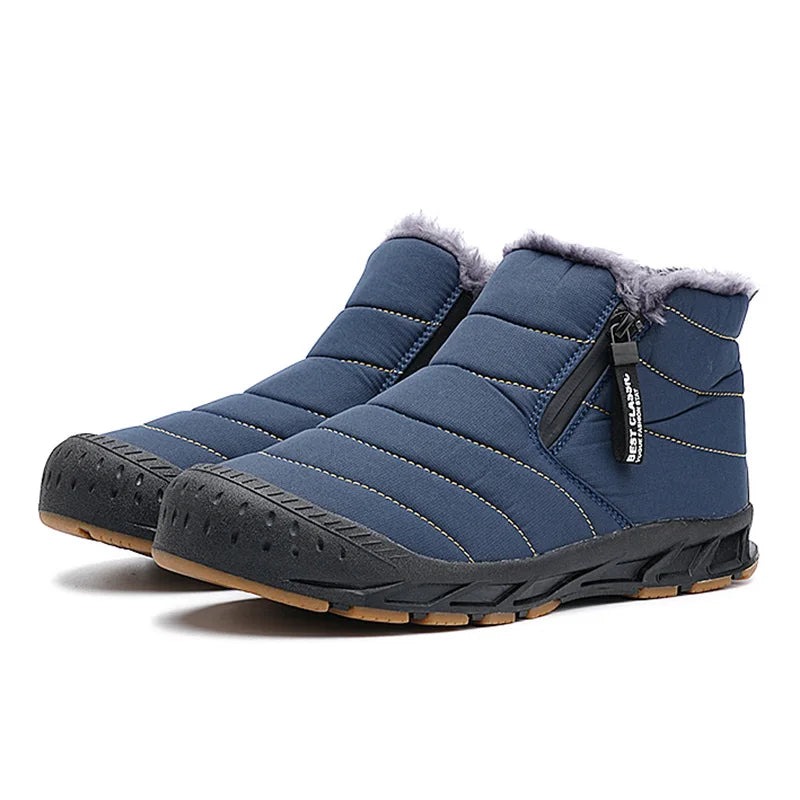 Men's waterproof insulated snow boots, view 7