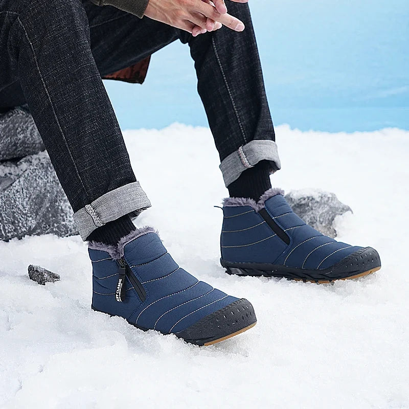 Men's waterproof insulated snow boots, view 12