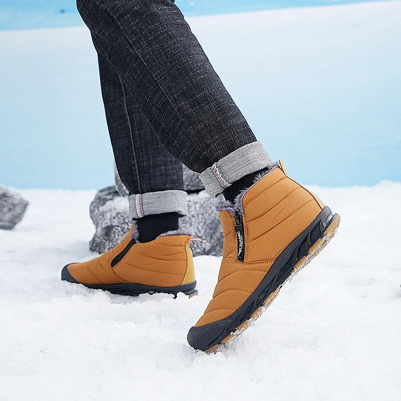 Men's waterproof insulated snow boots, view 18