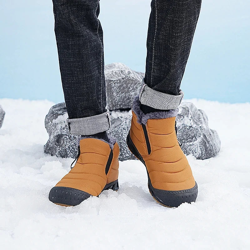 Men's waterproof insulated snow boots, view 19