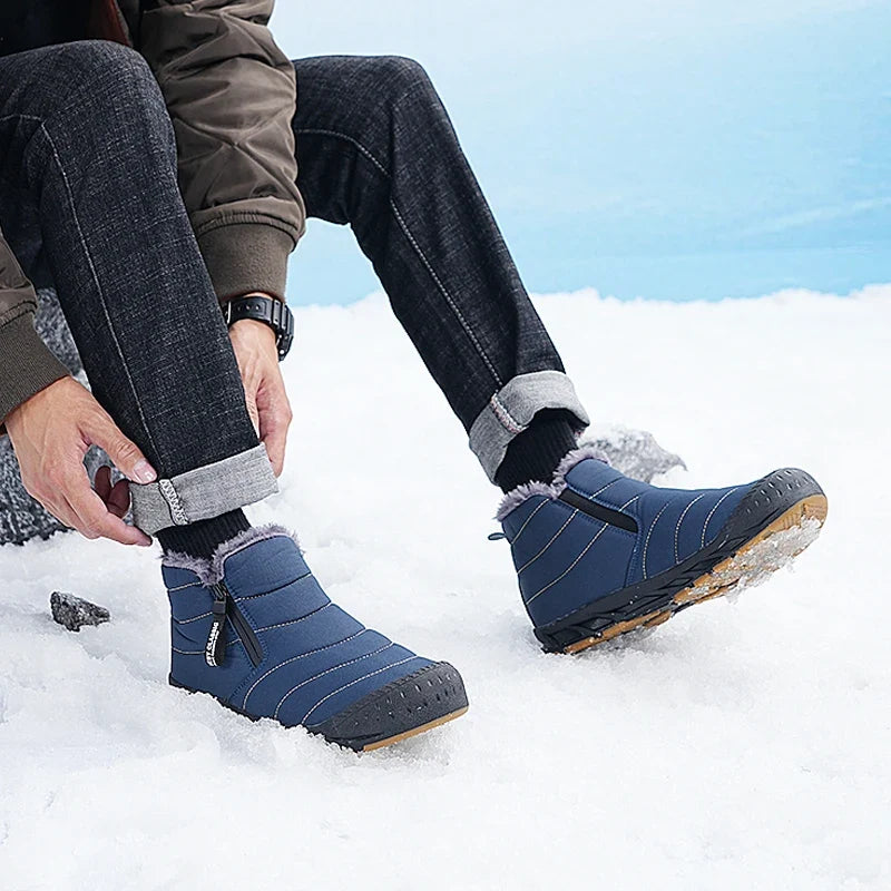 Men's waterproof insulated snow boots, view 14