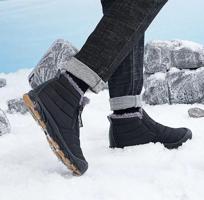 Men's waterproof insulated snow boots, view 30