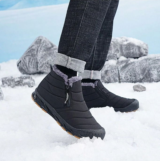 Men's waterproof insulated snow boots, view 29