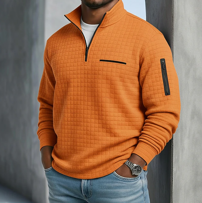 Sidney | Waffle Knit Long Sleeve Jumper