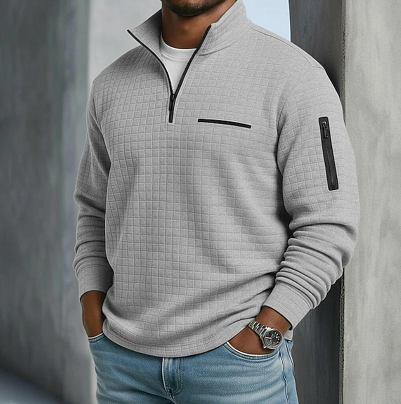 Sidney | Waffle Knit Long Sleeve Jumper