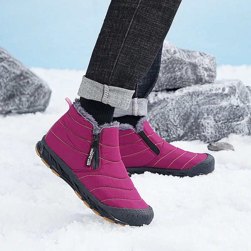 Men's waterproof insulated snow boots, view 23
