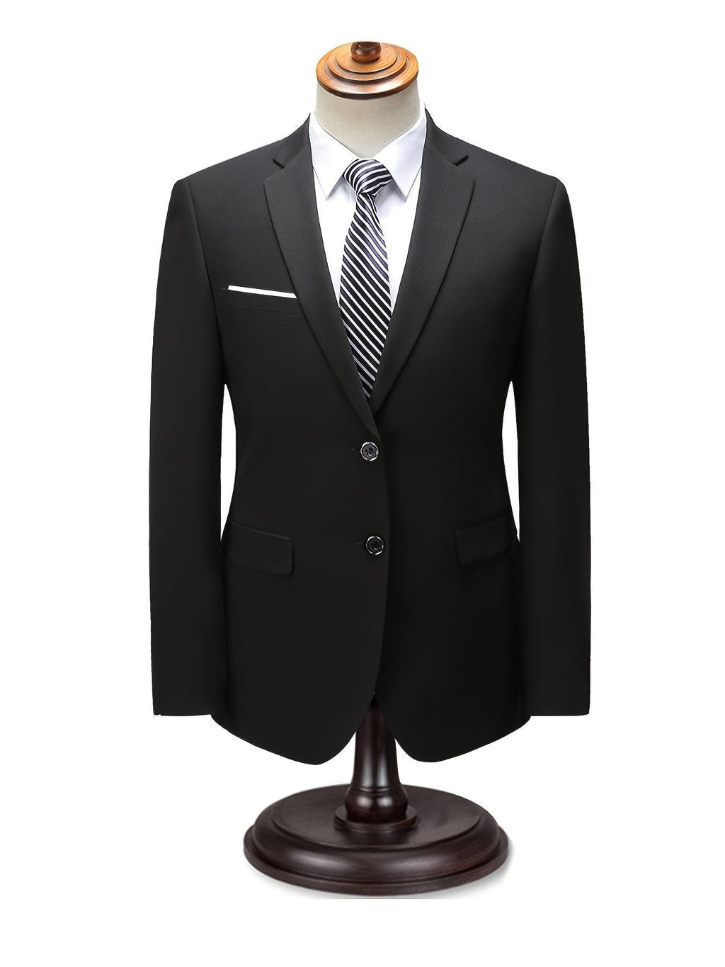 Men's sharp fit tailored suit blazer, view 9