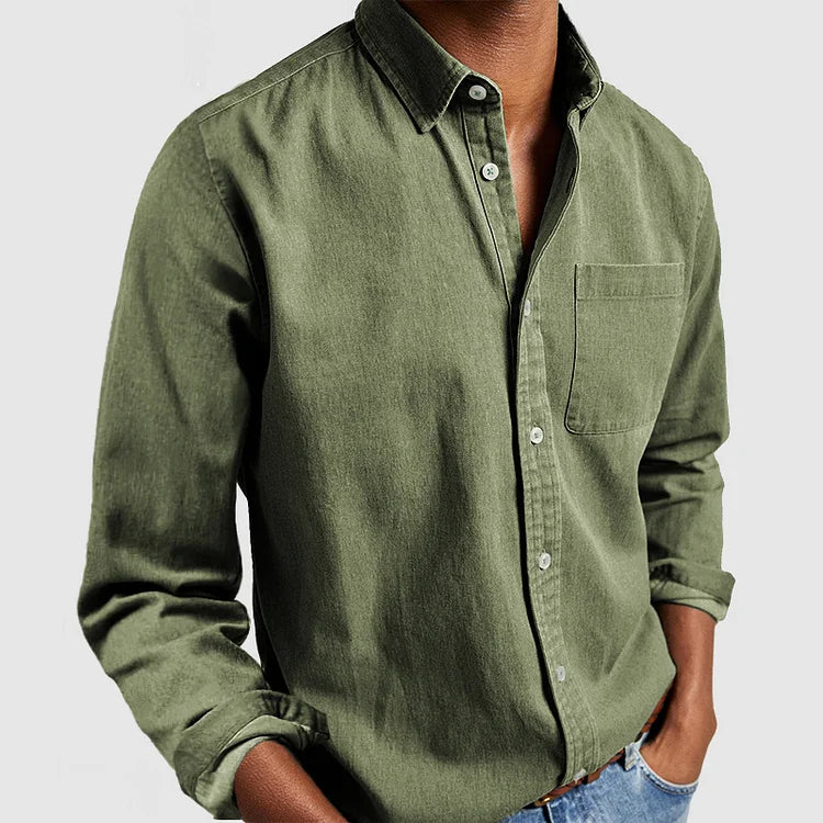 Men's signature cotton tailored shirt
