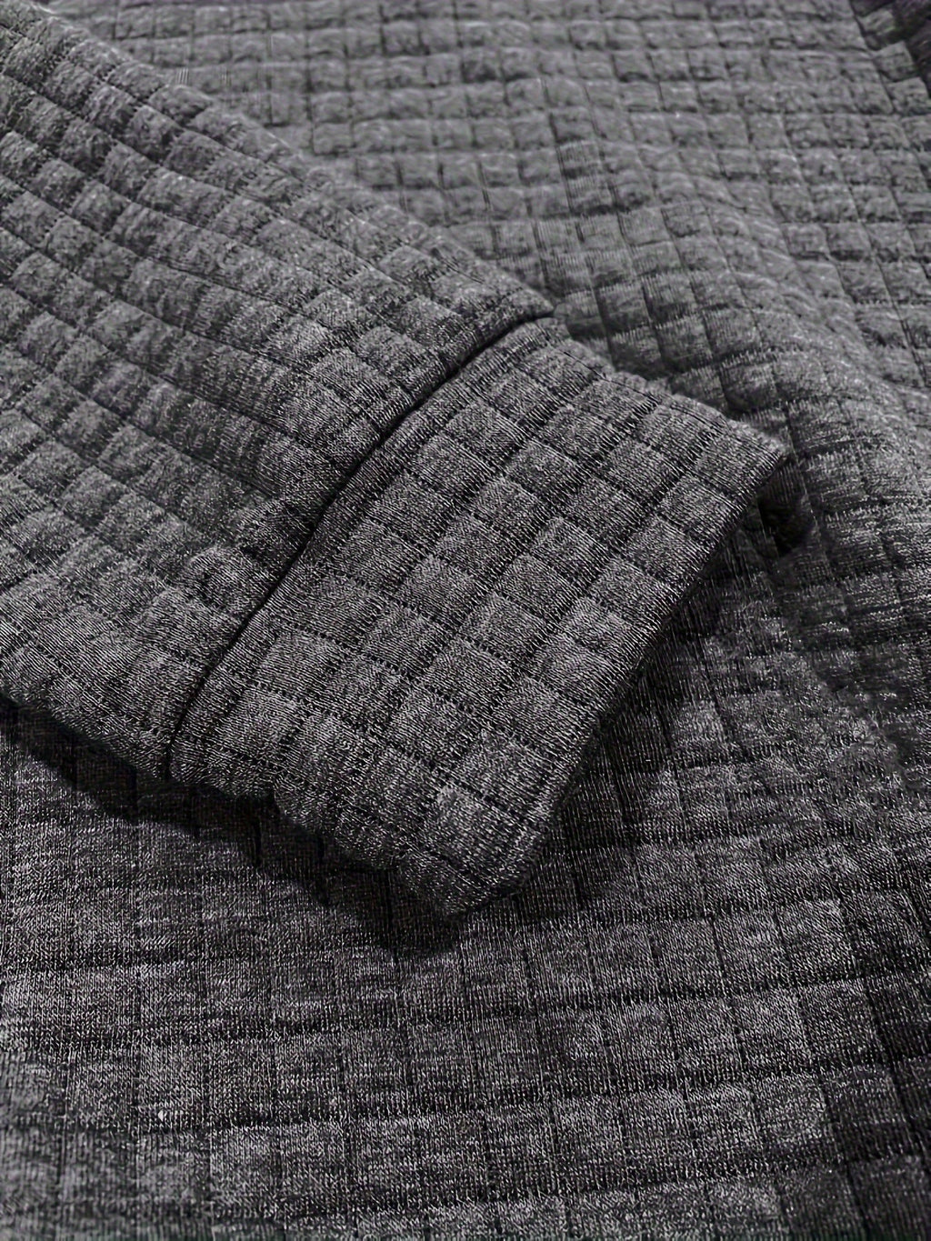 Men's subtle texture hooded sweatshirt, view 5