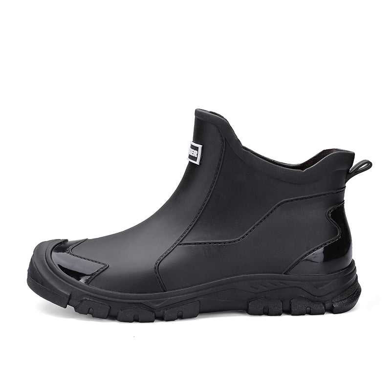 Men's waterproof rubber rain boots, view 7