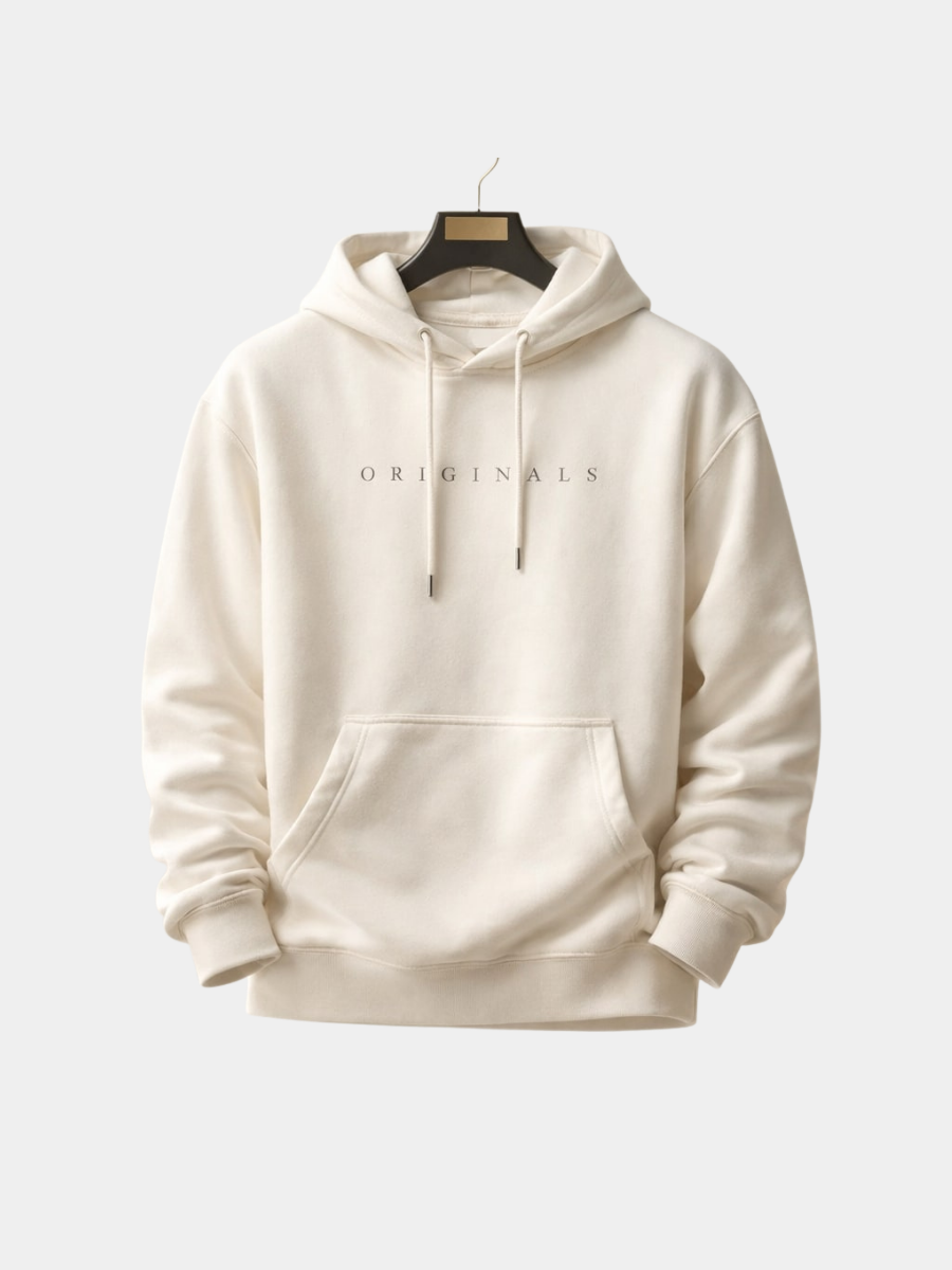 Men's relaxed everyday pullover hoodie