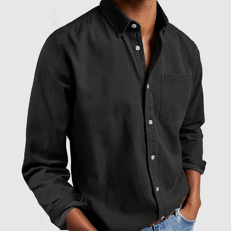 Men's everyday comfort button up shirt, view 8
