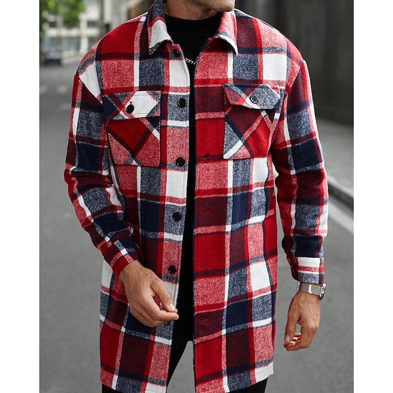 Marcus | Plaid Check Overshirt